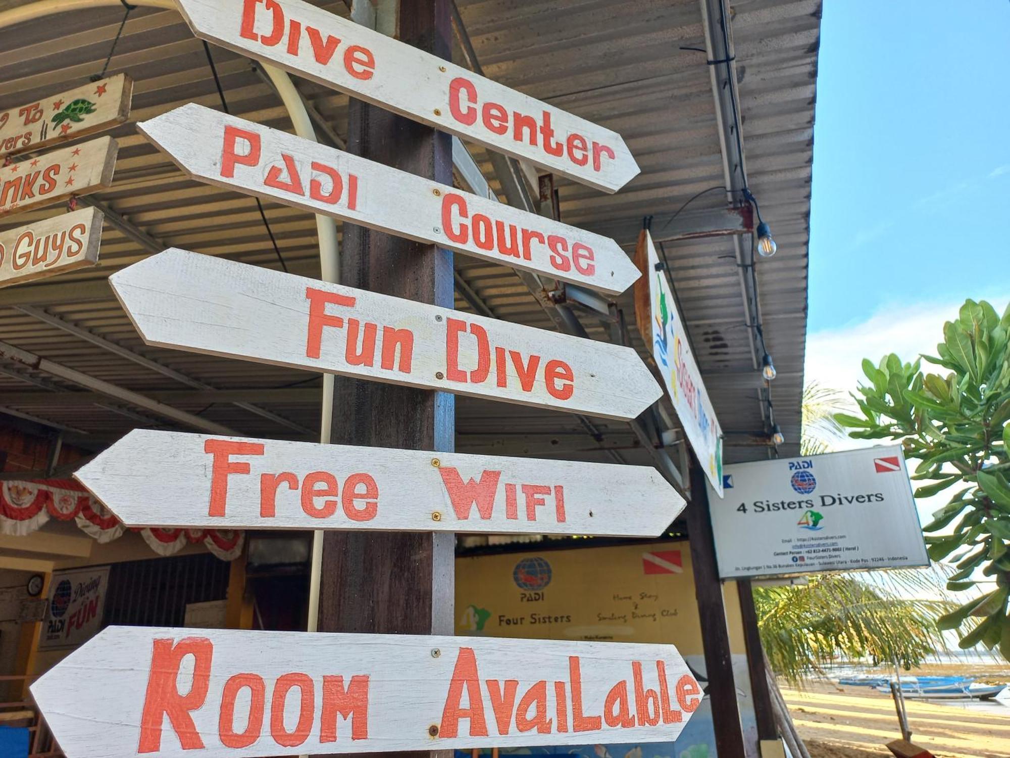 4 Sisters Divers Bunaken Exterior photo