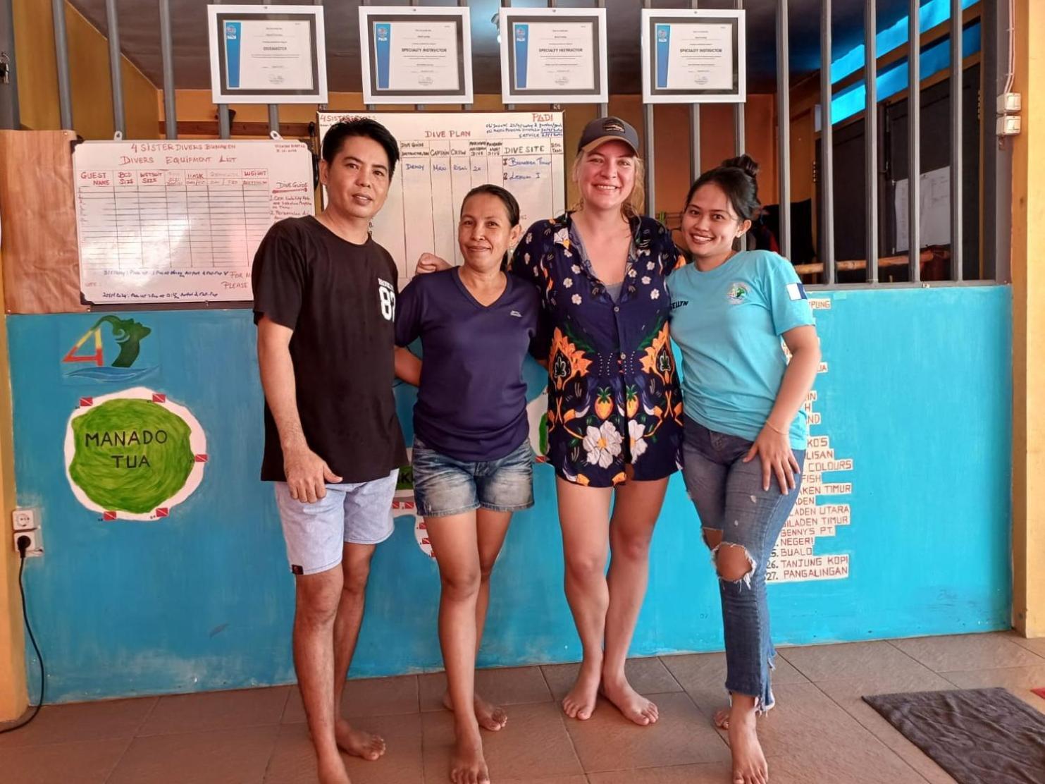 4 Sisters Divers Bunaken Exterior photo